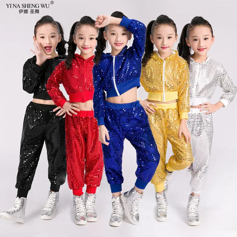 Children's Jazz Dance Costume Children's Day Performance Hip-hop