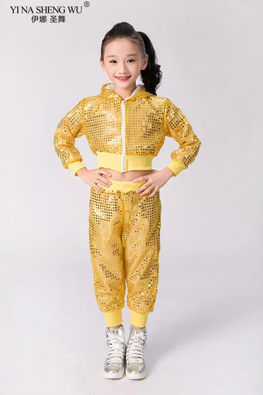 Children's Jazz Dance Costume Children's Day Performance Hip-hop