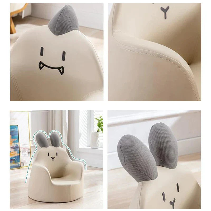 Children's Mini Cartoon Sofa Baby Cute Seat Removable