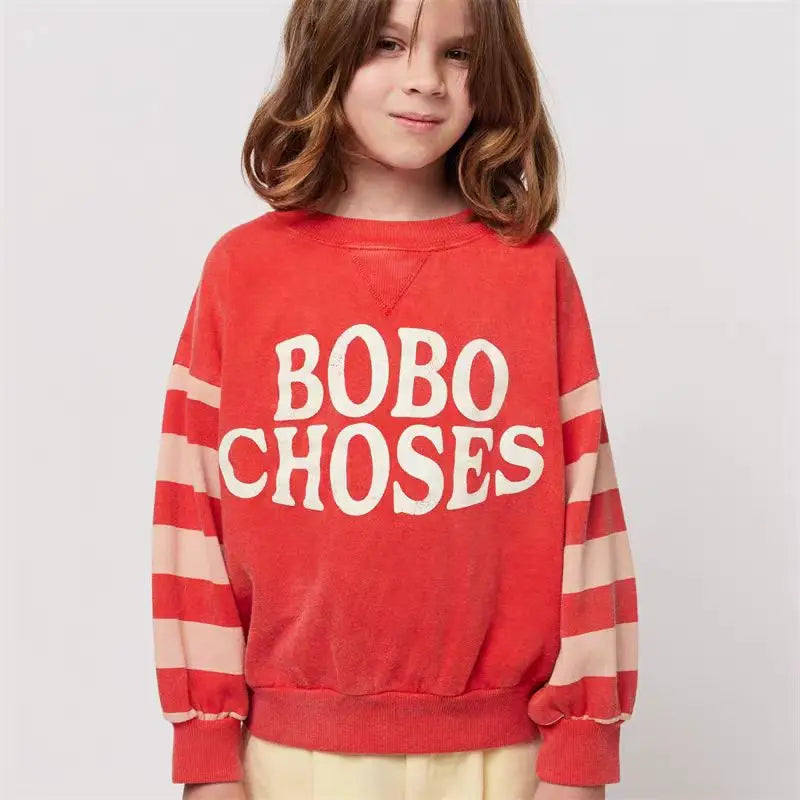 Children's Sweatshirt 2024 Spring New Cartoon Fashion Boys