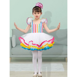 Children's dance hall clothing sequin modern dance short