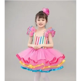 Children's dance hall clothing sequin modern dance short