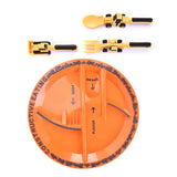 Childrens Cutlery Set Food Utensils For Kids Bulldozer