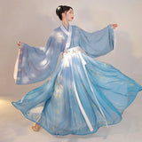 Chinese Traditional Hanfu Costume Woman Ancient Han Dynasty