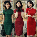 Chinese Vintage Cheongsam Dresses Beautiful Qipao Chinese Traditional