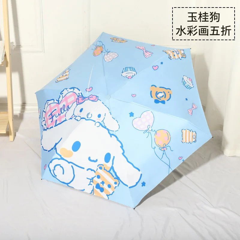 Cinnamoroll Umbrella Sunscreen UV Protection Sunny and Rainy