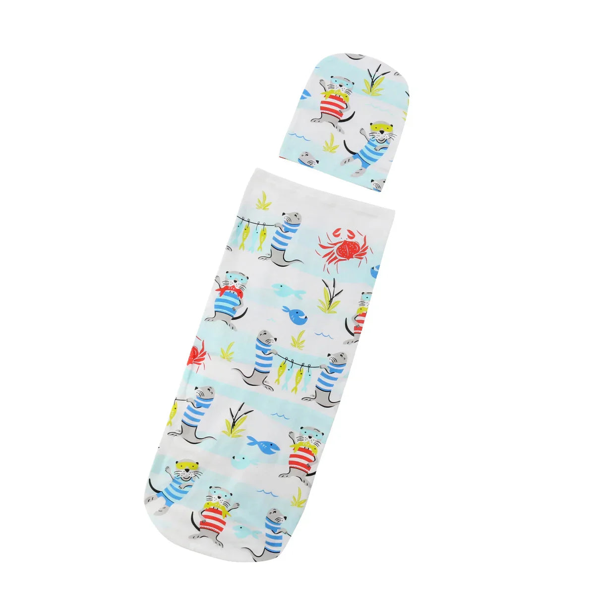 Citgeett Newborn Baby Cute Swaddle Blanket Sleeping Swaddle