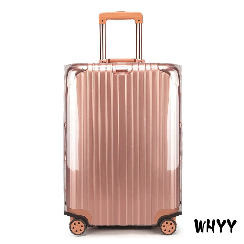 Clear PVC Suitcase Cover Protectors PVC Transparent Travel