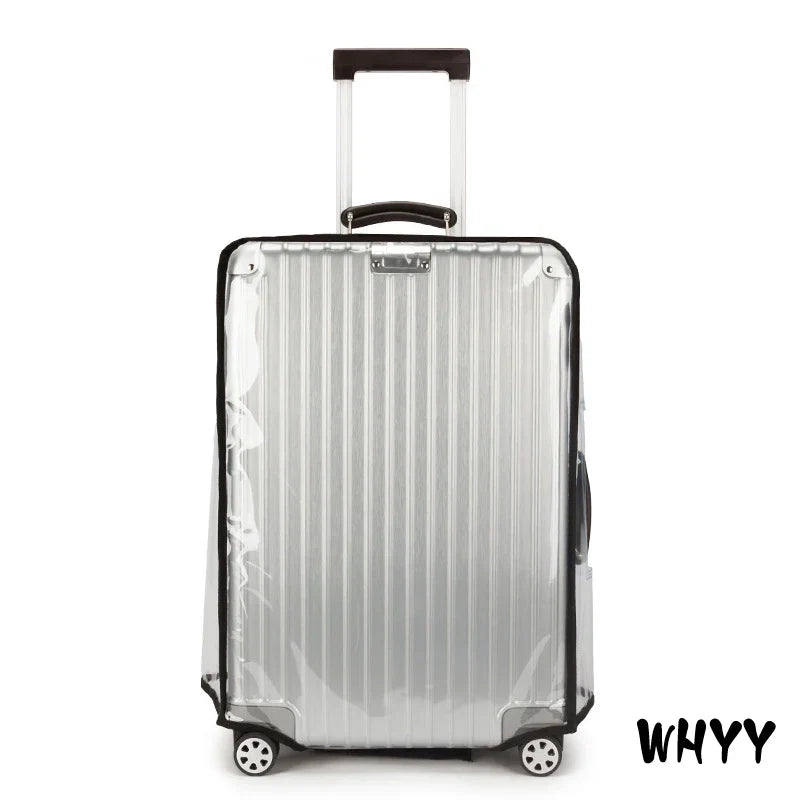 Clear PVC Suitcase Cover Protectors PVC Transparent Travel