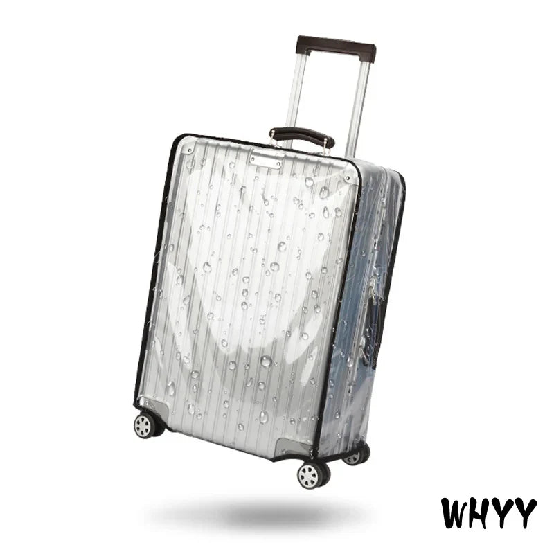 Clear PVC Suitcase Cover Protectors PVC Transparent Travel