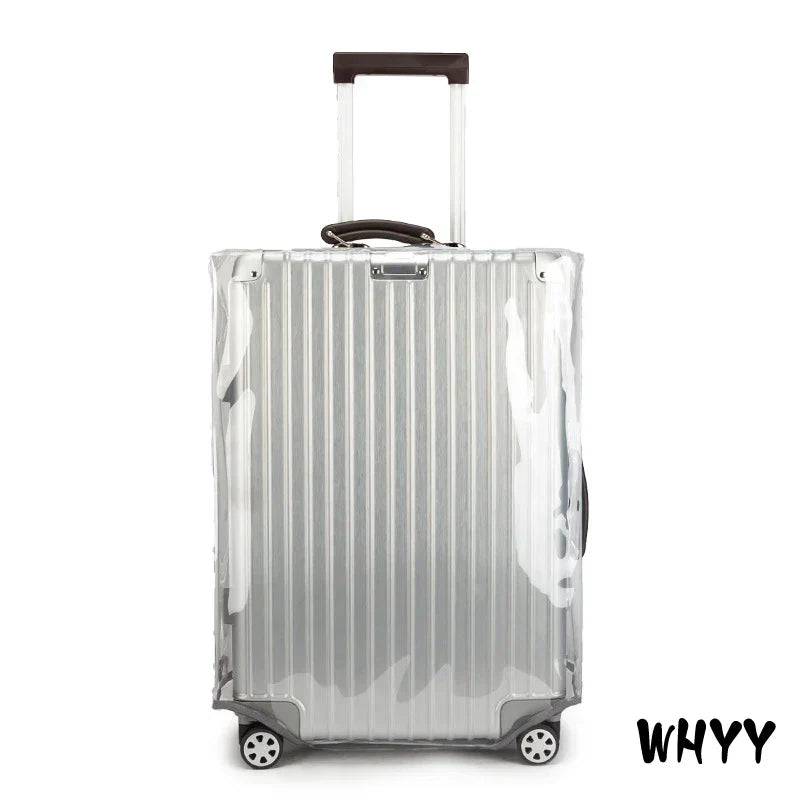 Clear PVC Suitcase Cover Protectors PVC Transparent Travel