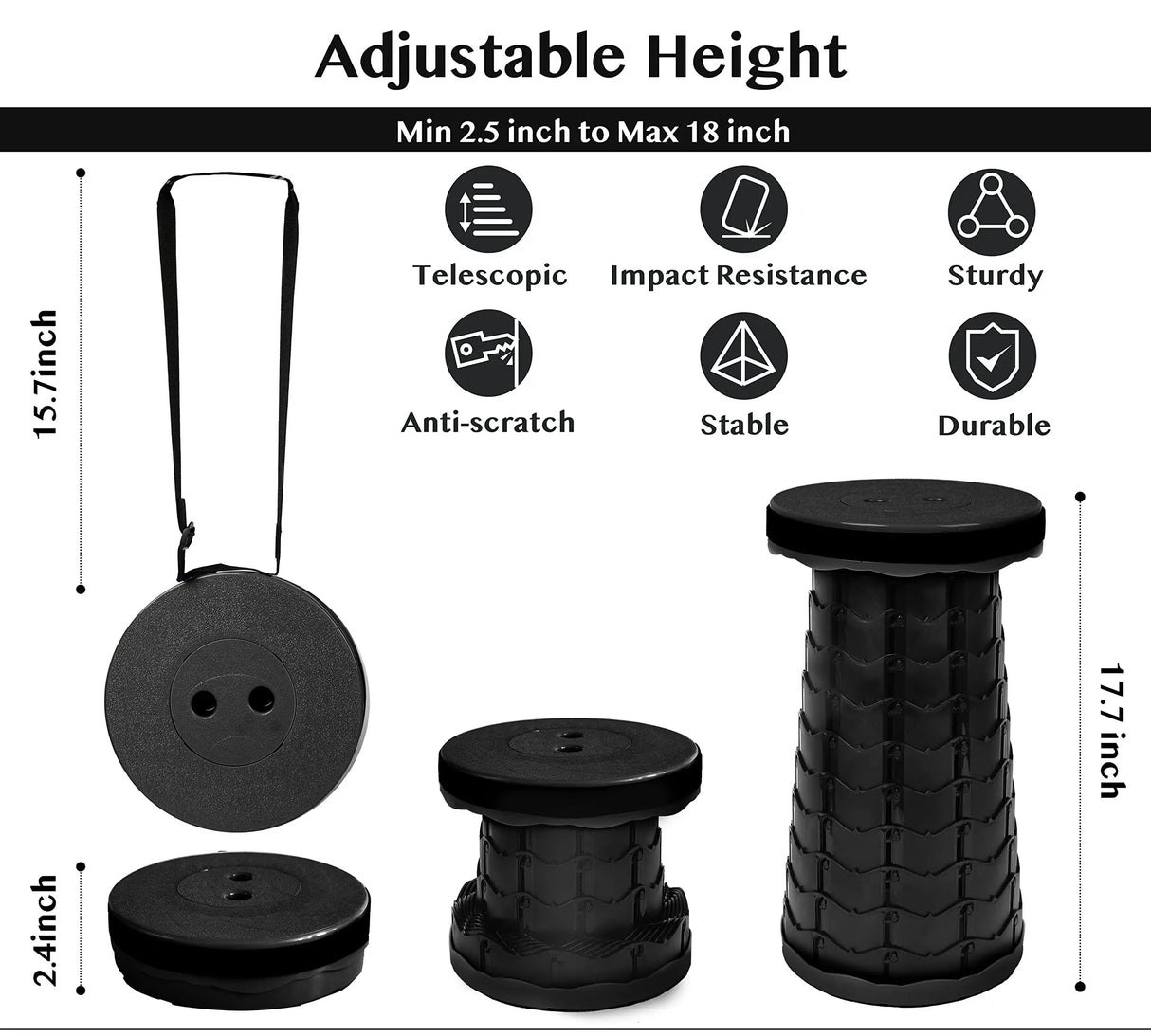 Collapsible Retractable Portable Lightweight Beach Chair Outdoor Camping