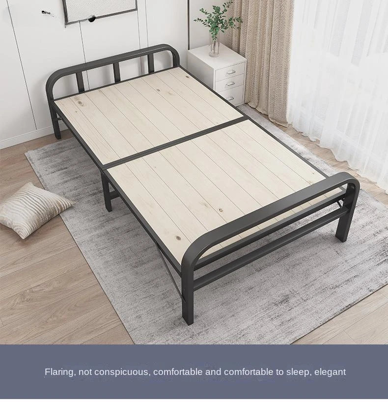 Convenient Folding Bed With Hard Board - Ideal