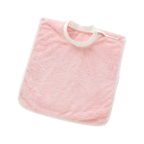 Coral Fleece Baby Bibs Toothbrush Towel Feeding Burp