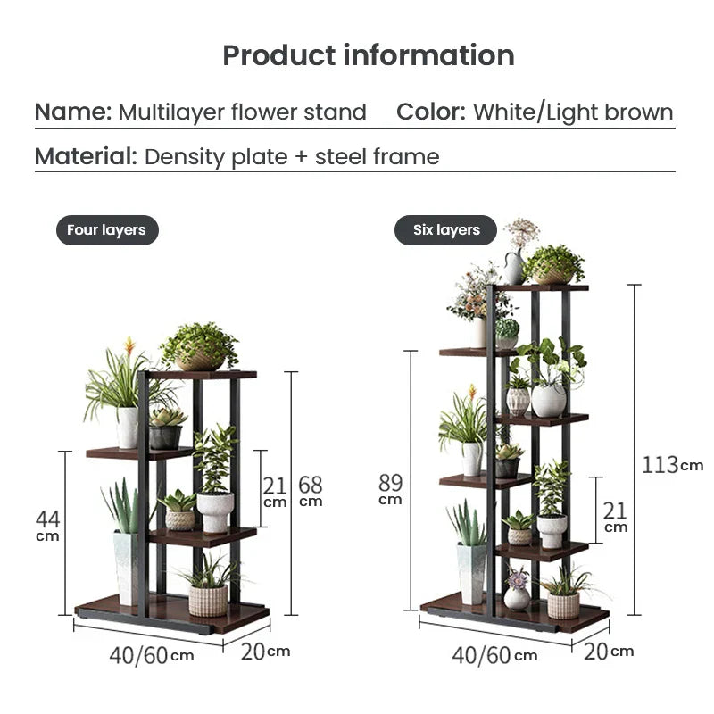 Cordlal Shining Plant Stand and Flower Stand 4/6