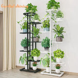 Cordlal Shining Stand For Flowers Iron 6/7/8Layers Plant