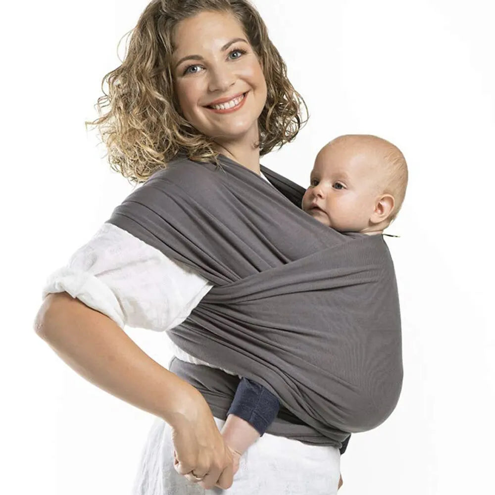 Cotton Baby Wrap Carrier Newborn Toddler Stretchy Cotton