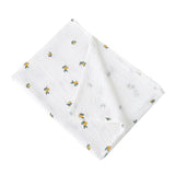 Cotton Swaddle Blanket Baby Blanket Floral Print Muslin