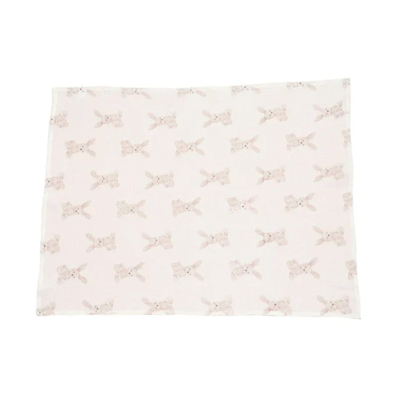 Cotton Swaddle Blanket Baby Blanket Floral Print Muslin