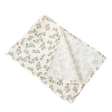 Cotton Swaddle Blanket Baby Blanket Floral Print Muslin