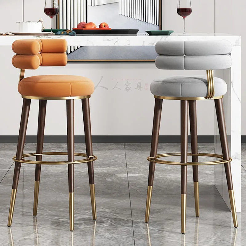 Counter Design Bar Stools Dining Chairs Nordic Leather