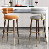 Counter Design Bar Stools Dining Chairs Nordic Leather