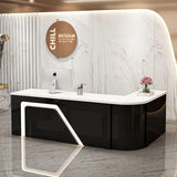 Counter Table Bar Reception Desk Tall Marble Office