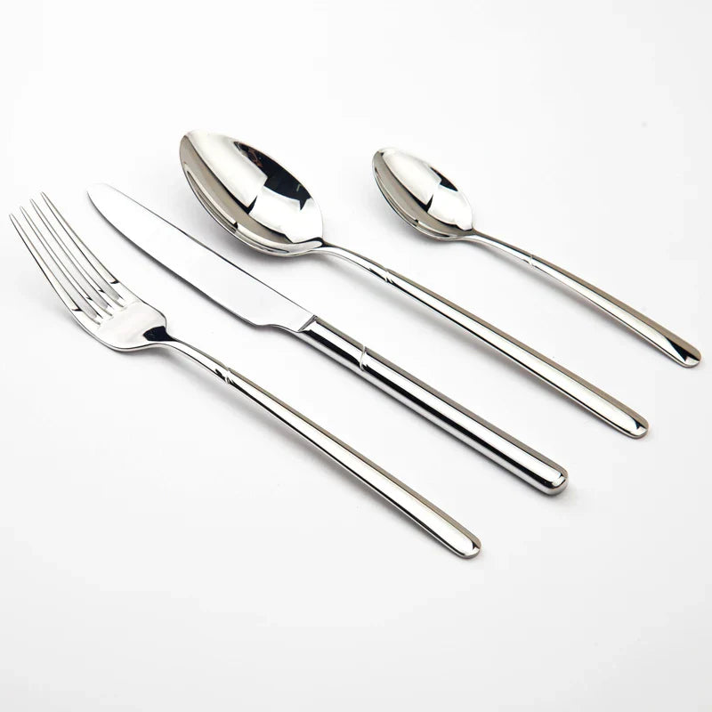 Cozy Zone Dinnerware Set Luxury Cutlery Steel Set