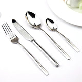 Cozy Zone Dinnerware Set Luxury Cutlery Steel Set