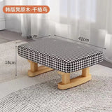 Creative Small Wood Chair Household Shoe Changing Stool