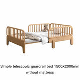 Crib Splicing Children Beds Guardrail Boy Solid Wood