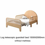 Crib Splicing Children Beds Guardrail Boy Solid Wood