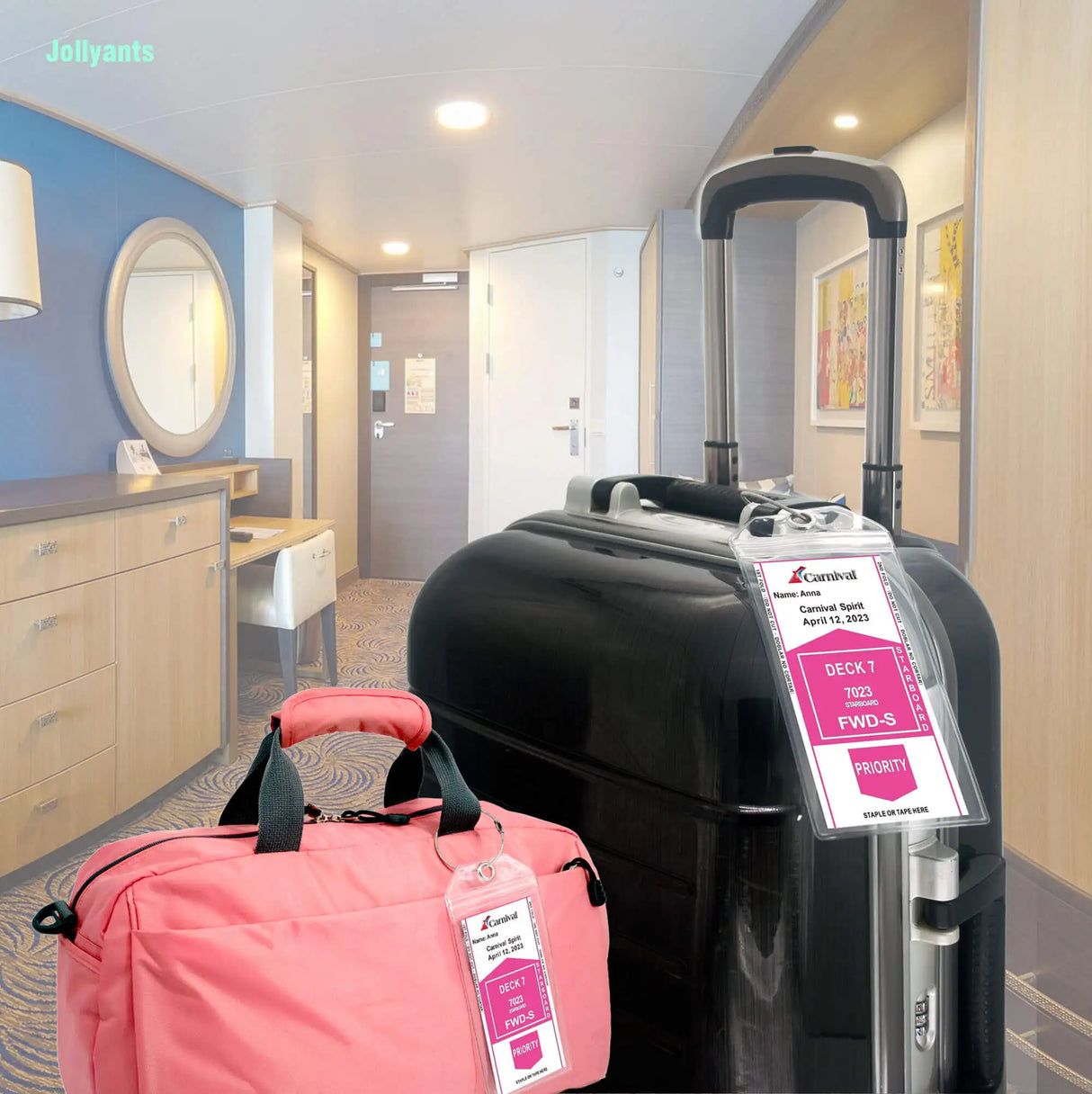 Cruise Luggage Tag for Carnival Cruise Ship Tag