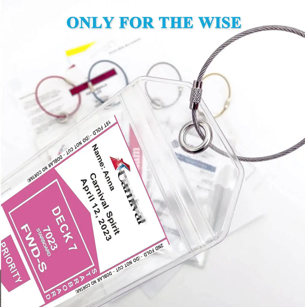 Cruise Luggage Tag for Carnival Cruise Ship Tag
