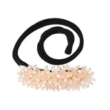 Crystal Magic Bun Maker Elegant Hairbands Donut Hairpin