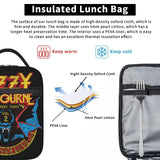 Custom Heavy Metal Band Rock Lunch Bag Men Women Warm Cooler Ozzy Osbourne Prince Of Darkness Insulated Lunch Box for Student