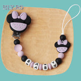 Custom Name Handmade Personalize Dummy Clips Pacifier Clips