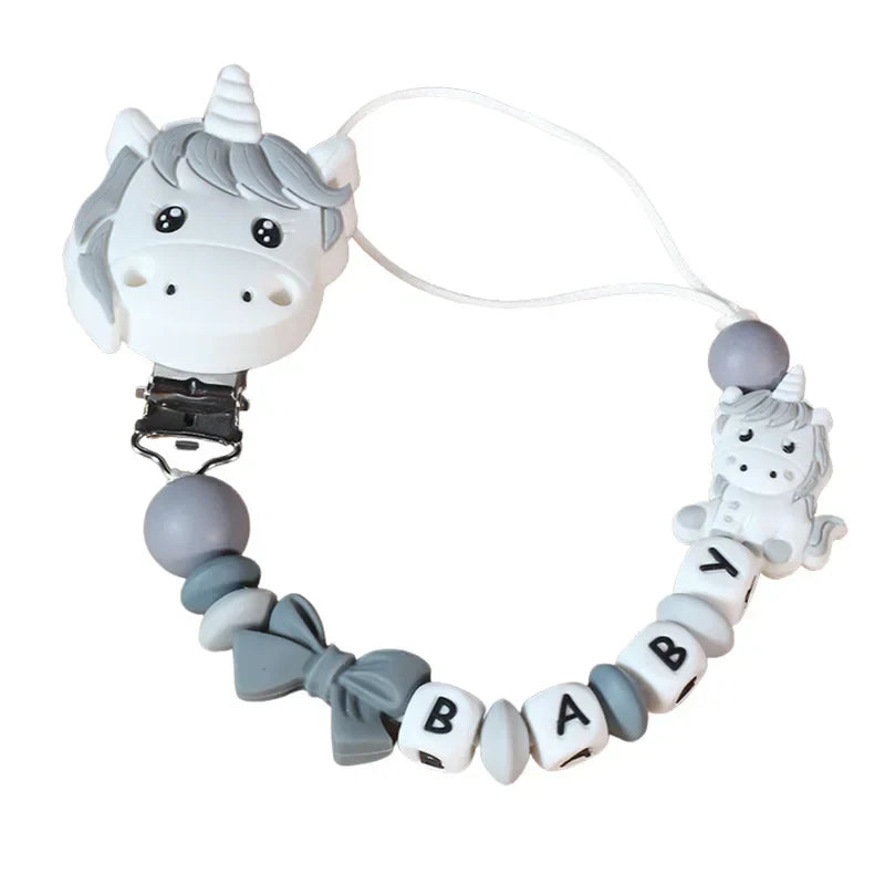 Custom Name Handmade Personalize Dummy Clips Pacifier Clips