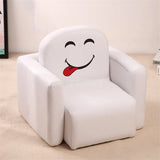 Cute Baby Kids Lazy Sofa Sponge Filler Solid