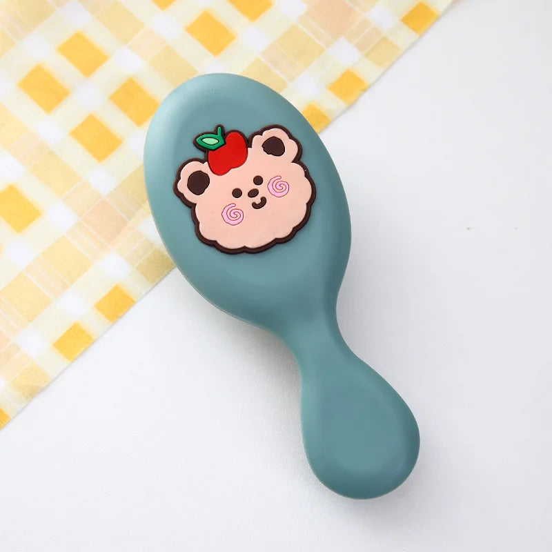 Cute Cartoon Air Cushion Anti-screw Hair Brush Comb