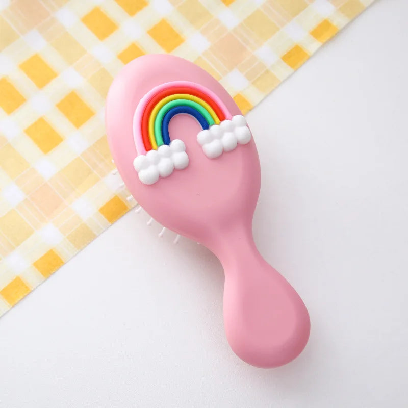 Cute Cartoon Air Cushion Anti-screw Hair Brush Comb