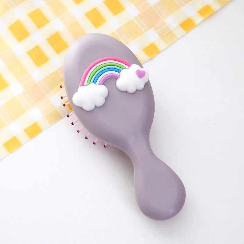 Cute Cartoon Air Cushion Anti-screw Hair Brush Comb