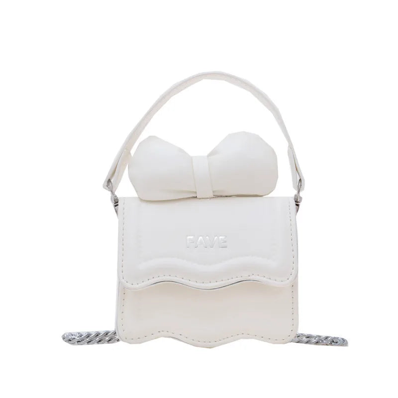 Cute Children's Handbag for Girls Vintage PU Leather