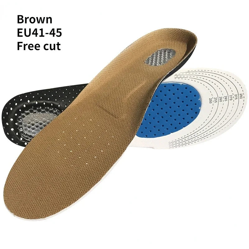 Cuttable Silicone Insoles for Shoe Men Women Orthotic