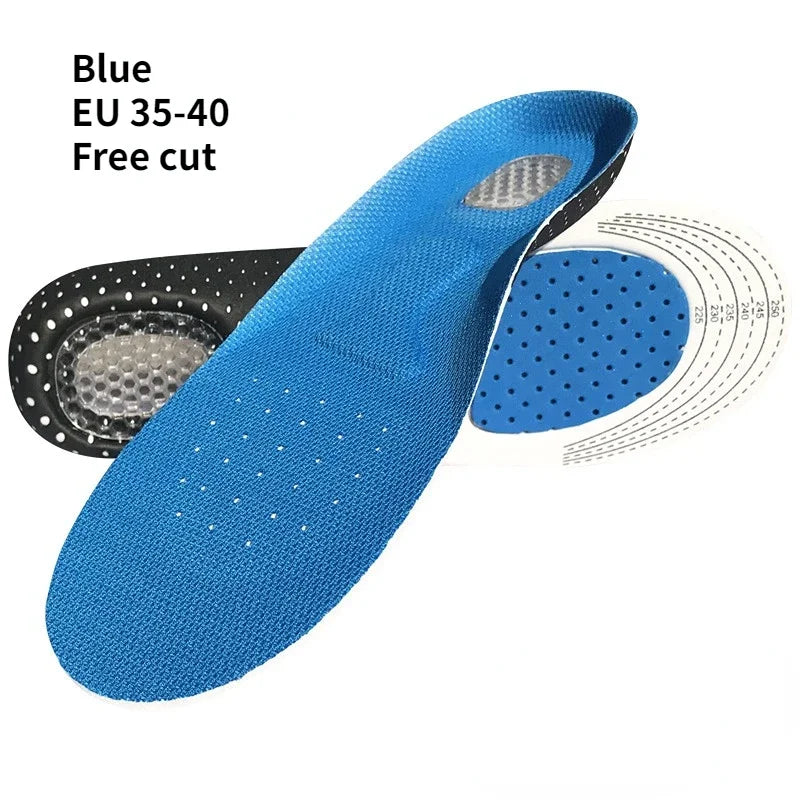 Cuttable Silicone Insoles for Shoe Men Women Orthotic