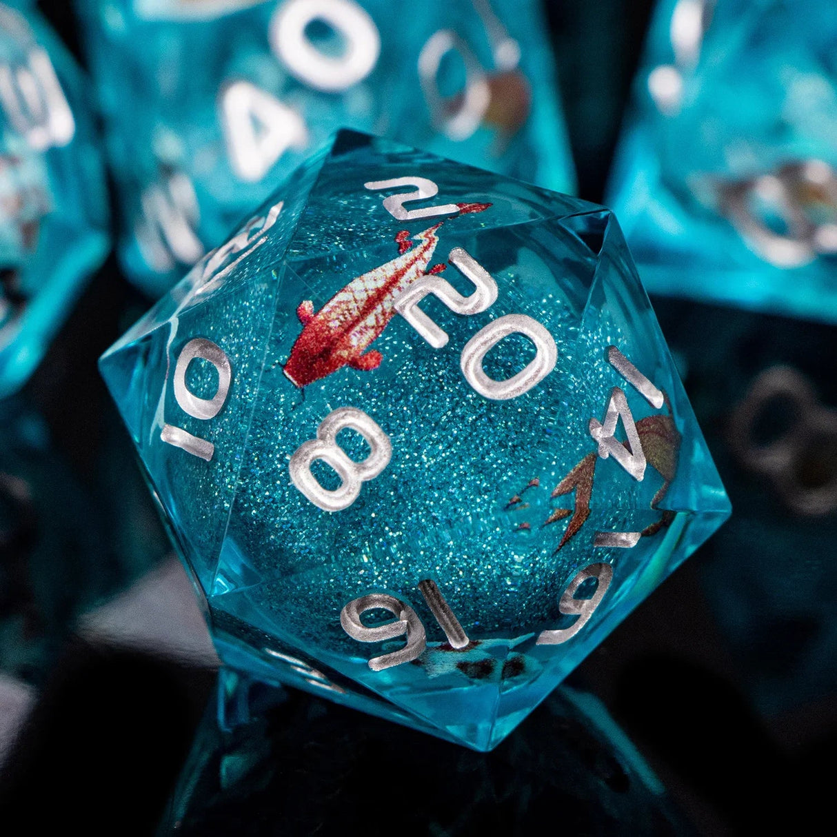 D&D Liquid Flow Core Dice & Liquid Activity