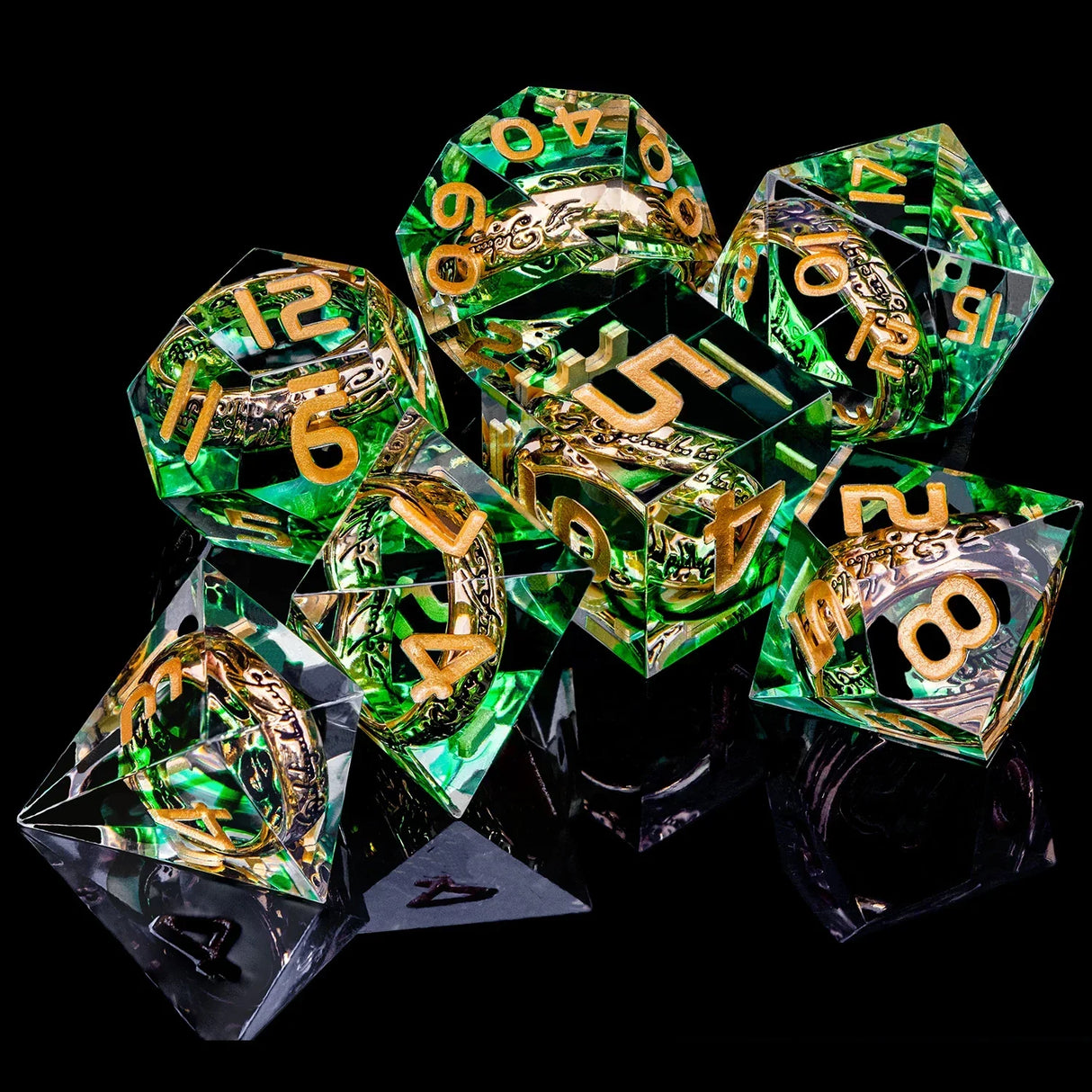 D&D Liquid Flow Core Dice & Liquid Activity