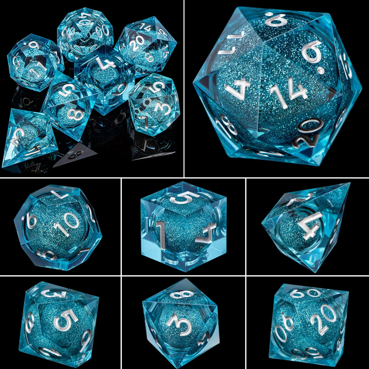 D&D Liquid Flow Core Dice & Liquid Activity