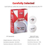 DHS DJ40+ Ping Pong Balls 3 Stars Professional