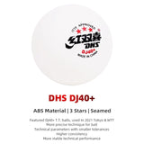 DHS DJ40+ Ping Pong Balls 3 Stars Professional